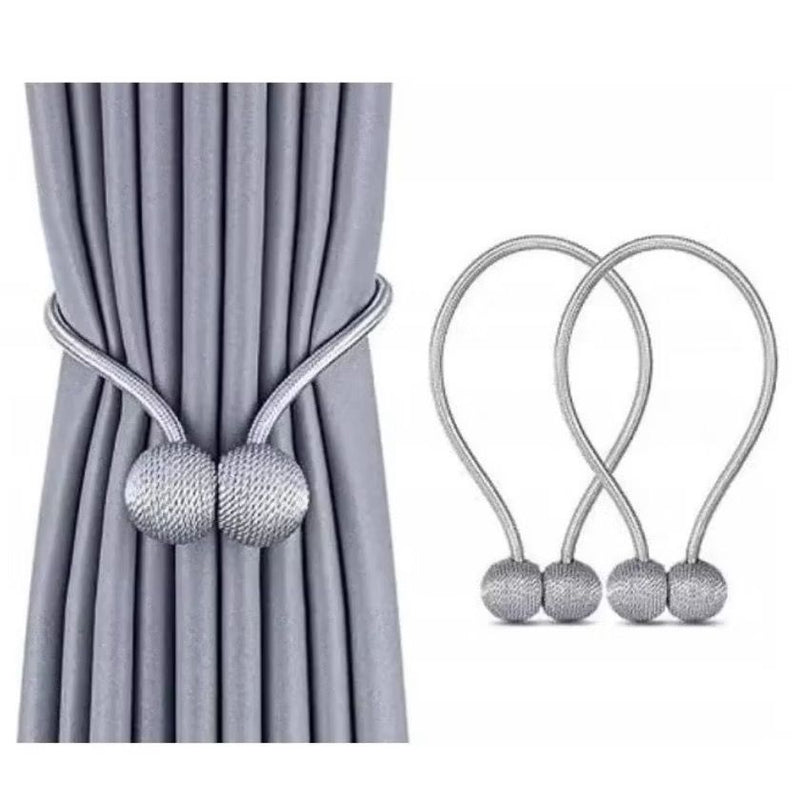 Kit 2 Enfeites De Cortina Prendedor