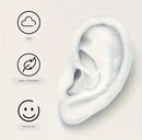 KIT 100 peças de Adesivo Impermeável Orelha - FRETE GRÁTIS