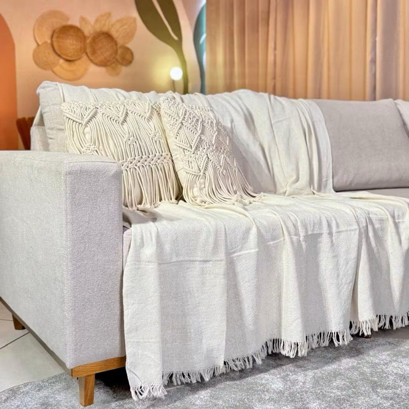 Manta Para Sofá Super King 4,00 x 1,80 Gigante Algodão