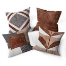 Kit Com 04 Capas Para Almofadas Decorativas Ideal Para Decoração de Quarto e Sala com Zíper