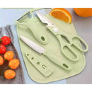 Kit Descascador Fatiador Inox Legumes Frutas Dupla Lâmina + FRETE GRÁTIS