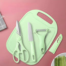 Kit Descascador Fatiador Inox Legumes Frutas Dupla Lâmina + FRETE GRÁTIS