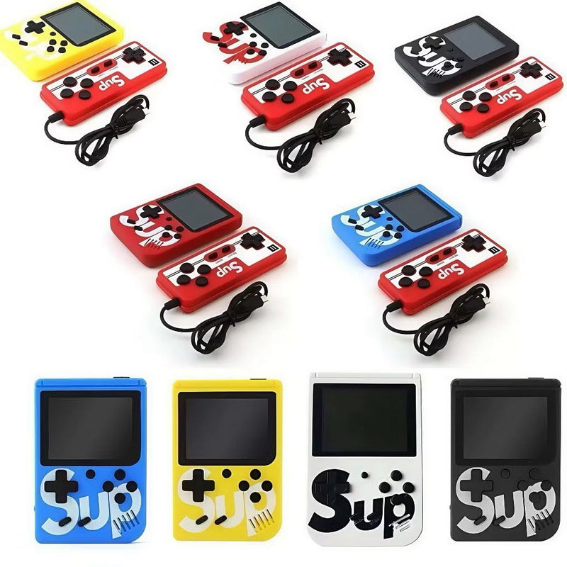 Mini Vídeo Game Clássico 400 Jogos Mini 2 Player vídeo game retro Com Controle