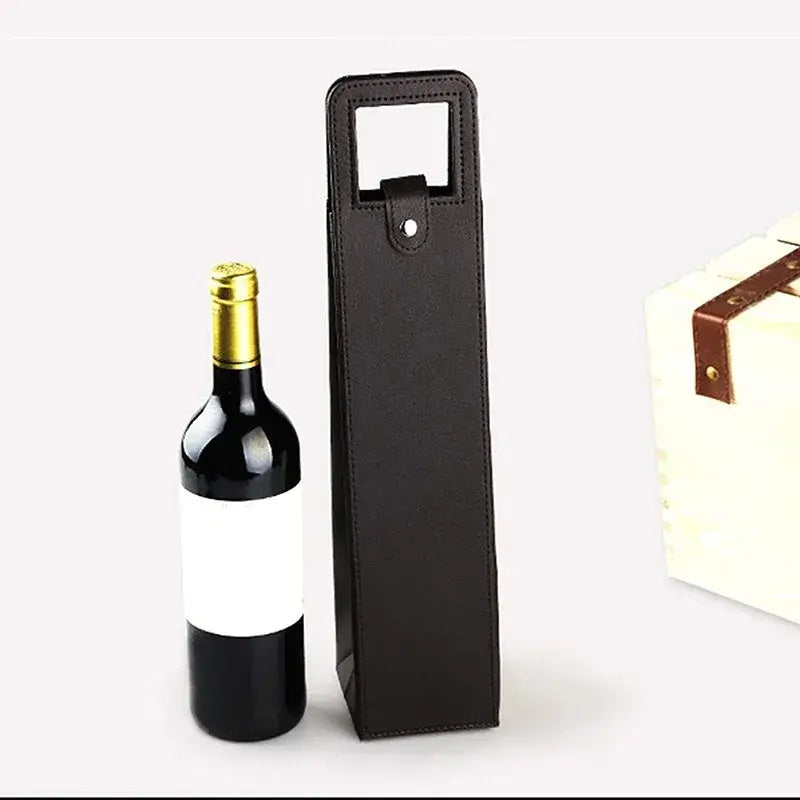Bag de Vinho Universal Couro - Sempre Acessível