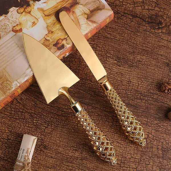 Espátula de Bolo Golden Lux -Sempre Acessível