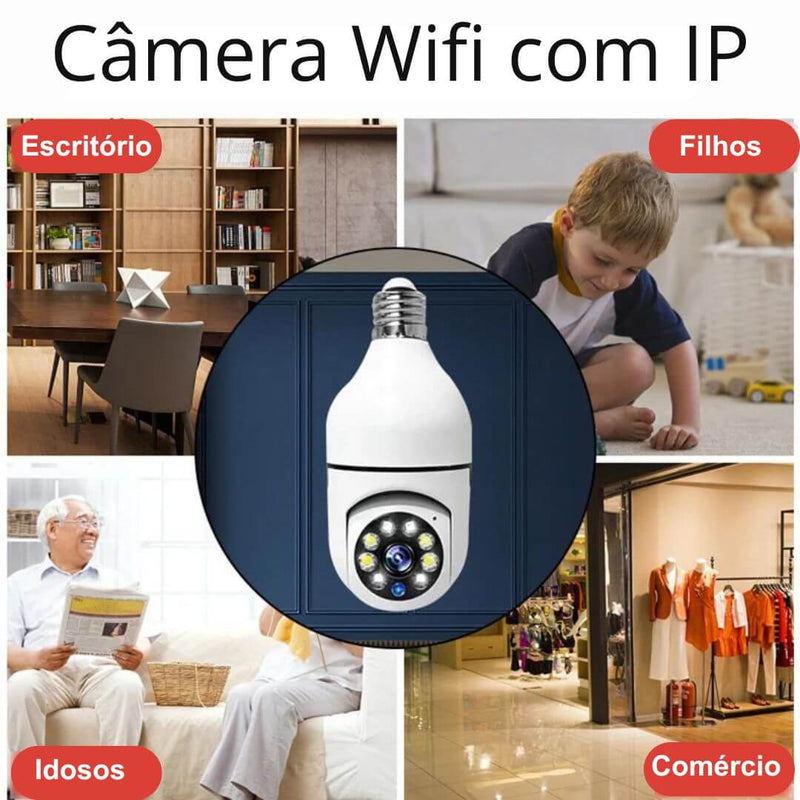 Câmera de Vigilância Visão Noturnna Eye Sempre Acessível