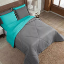 Kit Edredom Cama Quarto Queen Fronha 03 Peças Dupla Face