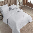 Kit Edredom Cama Quarto Queen Fronha 03 Peças Dupla Face