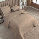 Kit Edredom Cama Quarto Queen Fronha 03 Peças Dupla Face