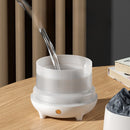 Umidificador de Ar Vulcão com Luz de Chama e Aromaterapia 400ml