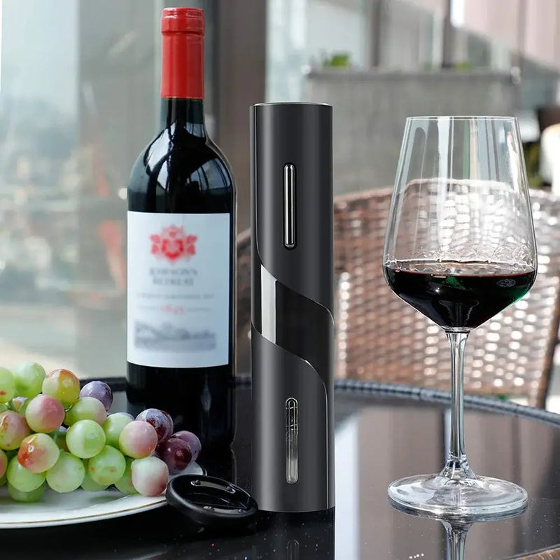 Abridor de Vinho Elétrico Sempre Acessível  + 3 Brindes Grátis