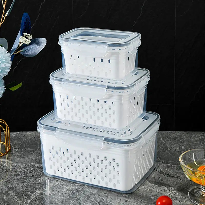 Organizador de geladeira Multifuncional - Sempre Acessível