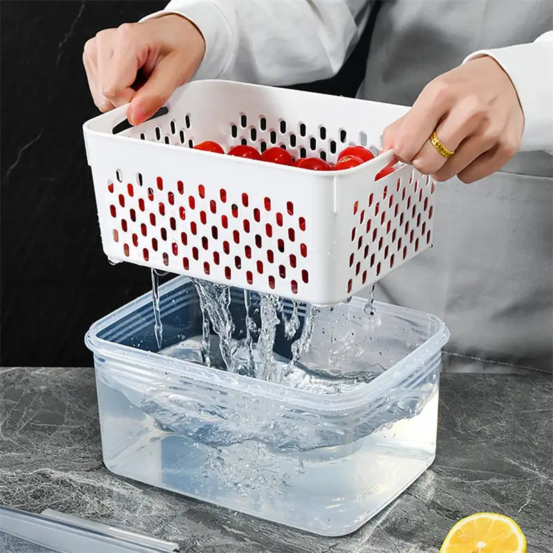 Organizador de geladeira Multifuncional - Sempre Acessível