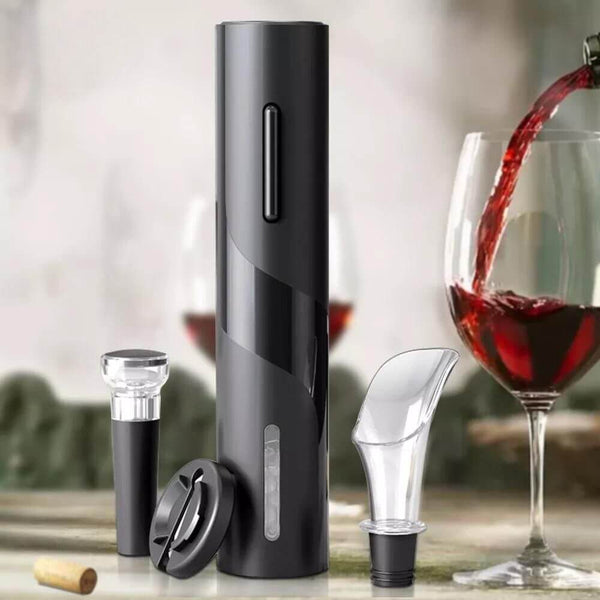 Abridor de Vinho Elétrico Sempre Acessível  + 3 Brindes Grátis