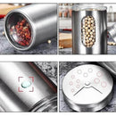 Frasco de temperos Inoxidável Cromado Sempre Acessível