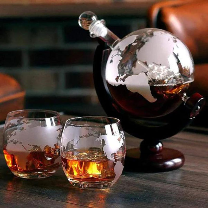 Decanter Vinho / Wiskey Globo Sempre Acessível