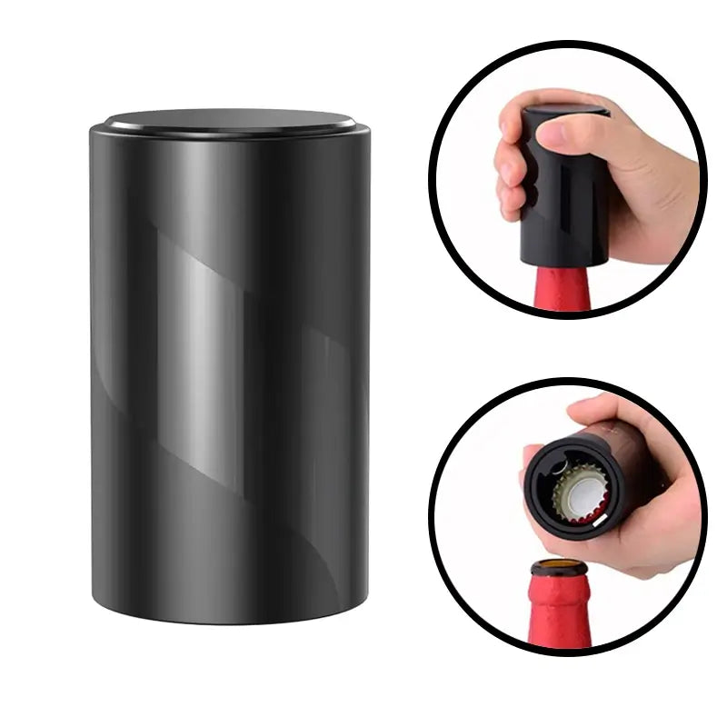 Abridor de Vinho Elétrico Sempre Acessível  + 3 Brindes Grátis