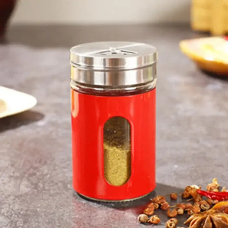 Frasco de temperos Inoxidável Cromado Sempre Acessível