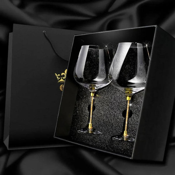 Kit Taça de Vinho Cristal Lux Sempre Acessível
