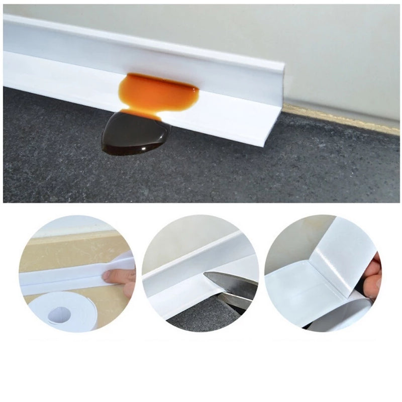 KIT 1/2/3 Fita Selante De Pvc À Prova D 'Água Para Cozinha / Banheiro / Banheira