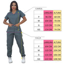 Pijama Cirúrgico Scrub Roupa Privativa Hospitalar - Unissex