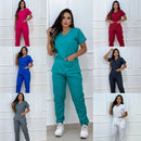 Pijama Cirúrgico Scrub Roupa Privativa Hospitalar - Unissex