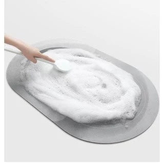 Tapete de Banheiro Super Absorvente Secagem Rápida Chuveiro 38x58CM